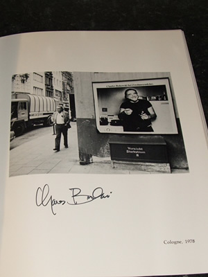 PHOTOGRAPHS 1977 - 1987 TRIPLE SIGNED!