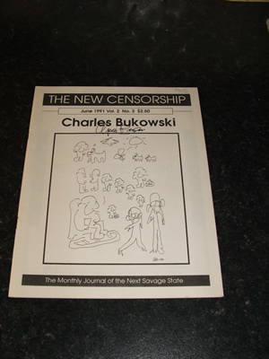 New Censorship Vol 2 No. 1 1991 Signed