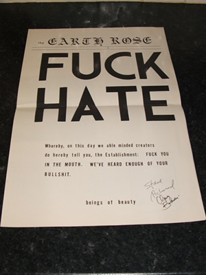 Earth Rose: Fuck Hate